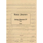 Jokinen Erkki: Jousikvartetto nro 4, partituuri